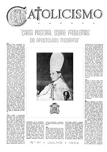 Catolicismo nº 31 — julho de 1953