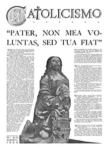 Catolicismo nº 40 — abril de 1954