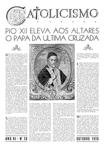 Catolicismo nº 70 — outubro de 1956
