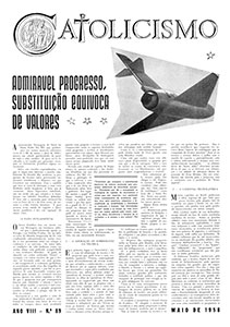 Catolicismo nº 89 — maio de 1958