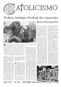 Catolicismo nº 94 — outubro de 1958