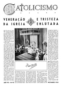 Catolicismo nº 95 — novembro de 1958