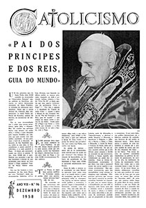 Catolicismo nº 96 — dezembro de 1958