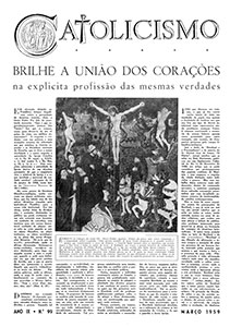 Catolicismo nº 99 — março de 1959