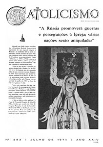 Catolicismo nº 283 — julho de 1974